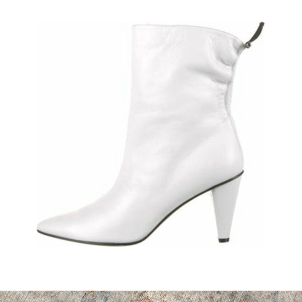 Longchamp White Women's Boots